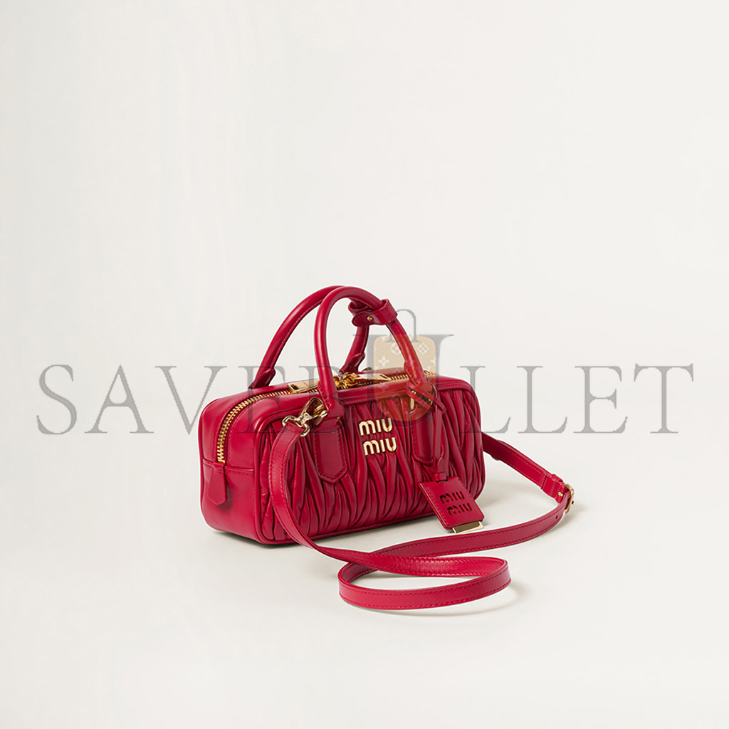 M1v M1v arcadie matlassÉ bag in nappa leather 5bb142 (22*10.5*7.5cm)